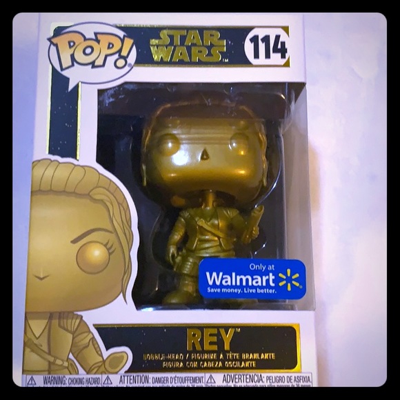 gold rey funko